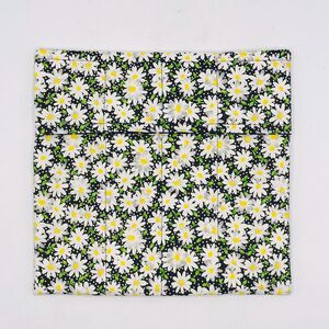 Microwave Potato Bag Baked Potato Bag Black Daisies and Dots Prints